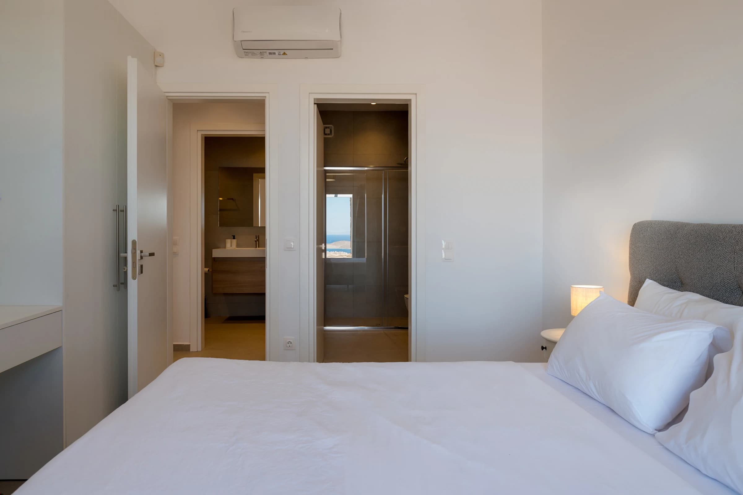 Villa Theasis I — bedroom and interior detail