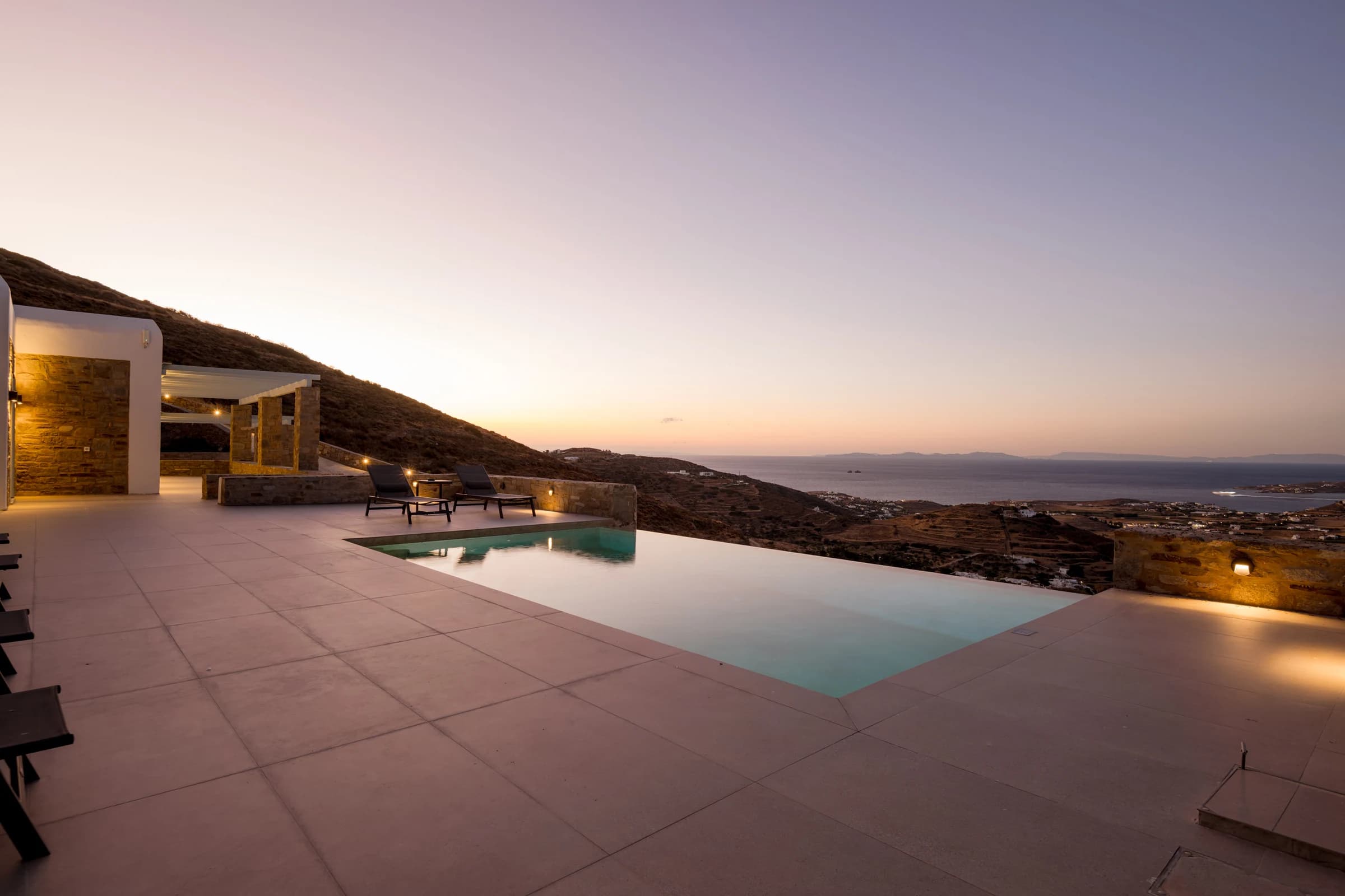 Villa Theasis I — hillside exterior and atmosphere