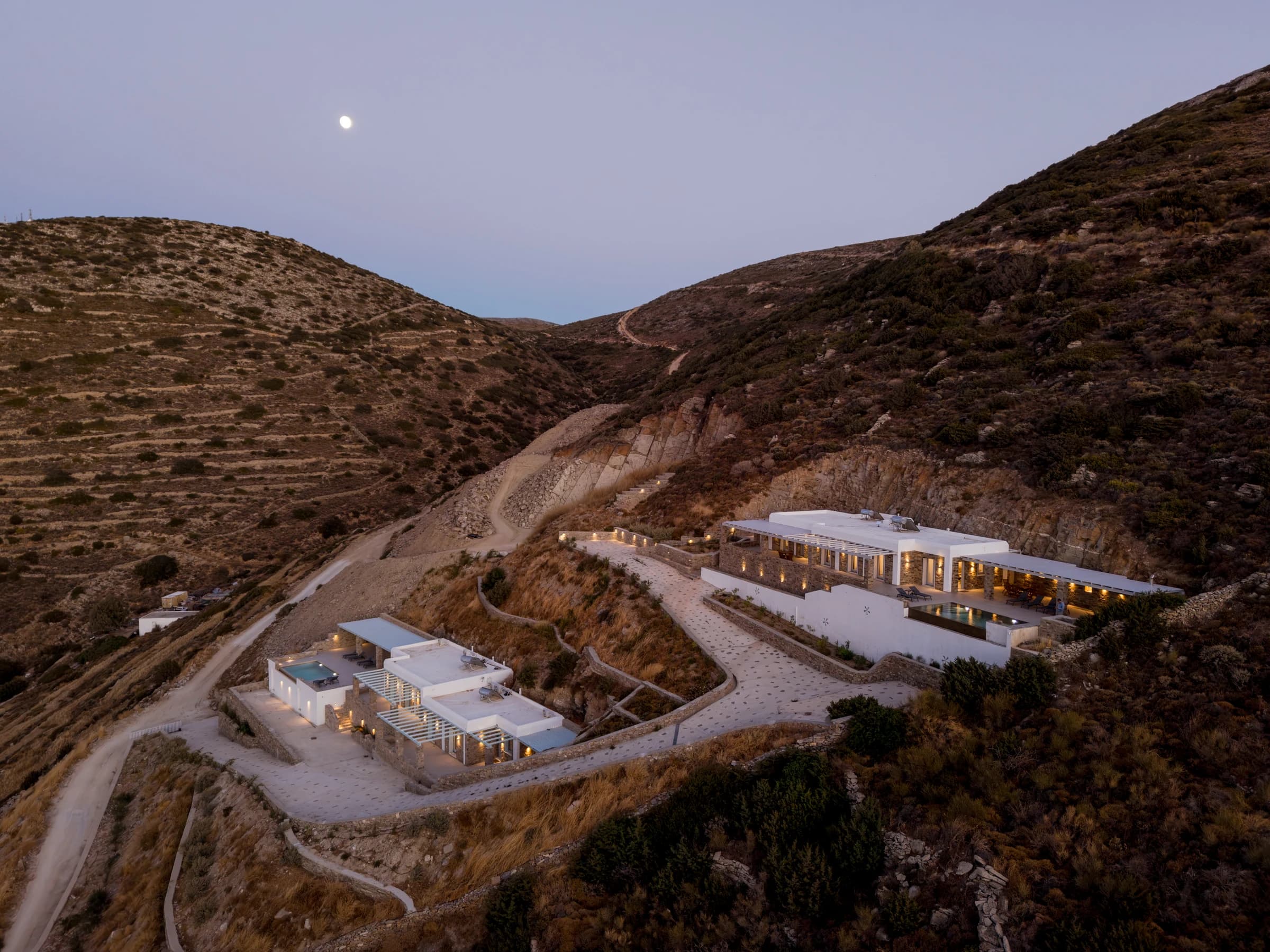 Both Theasis Estates — hillside exterior and atmosphere