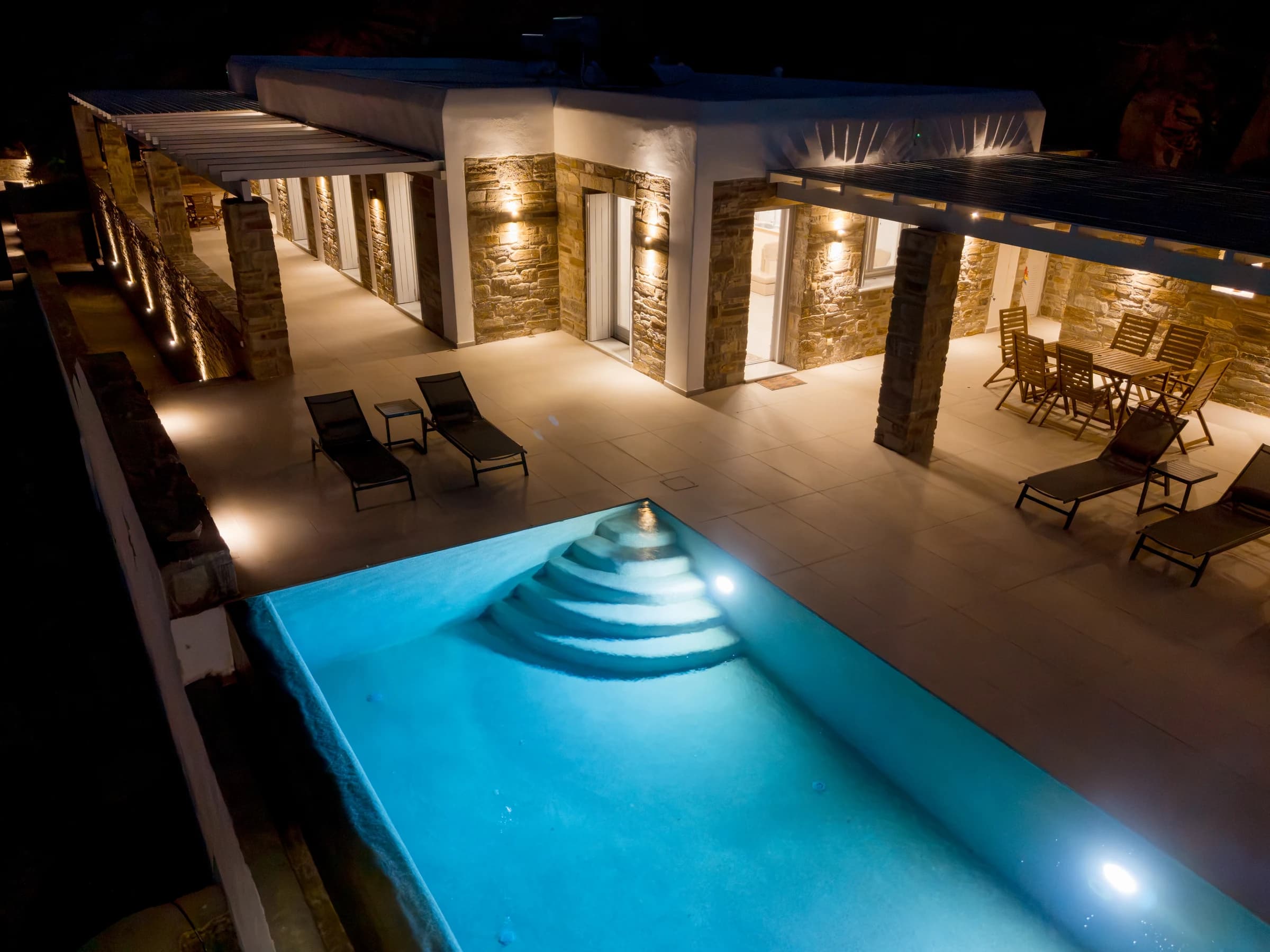 Villa Theasis II — hillside exterior and atmosphere
