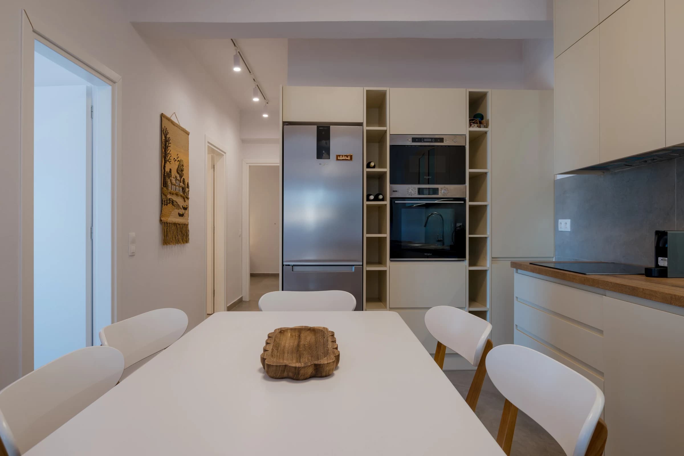 Theasis Estate II — living, kitchen and dining space