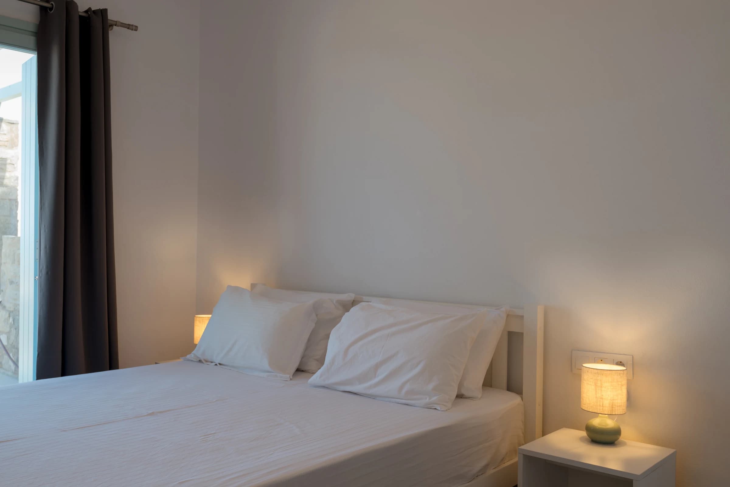 House Theasis I — bedroom and interior detail