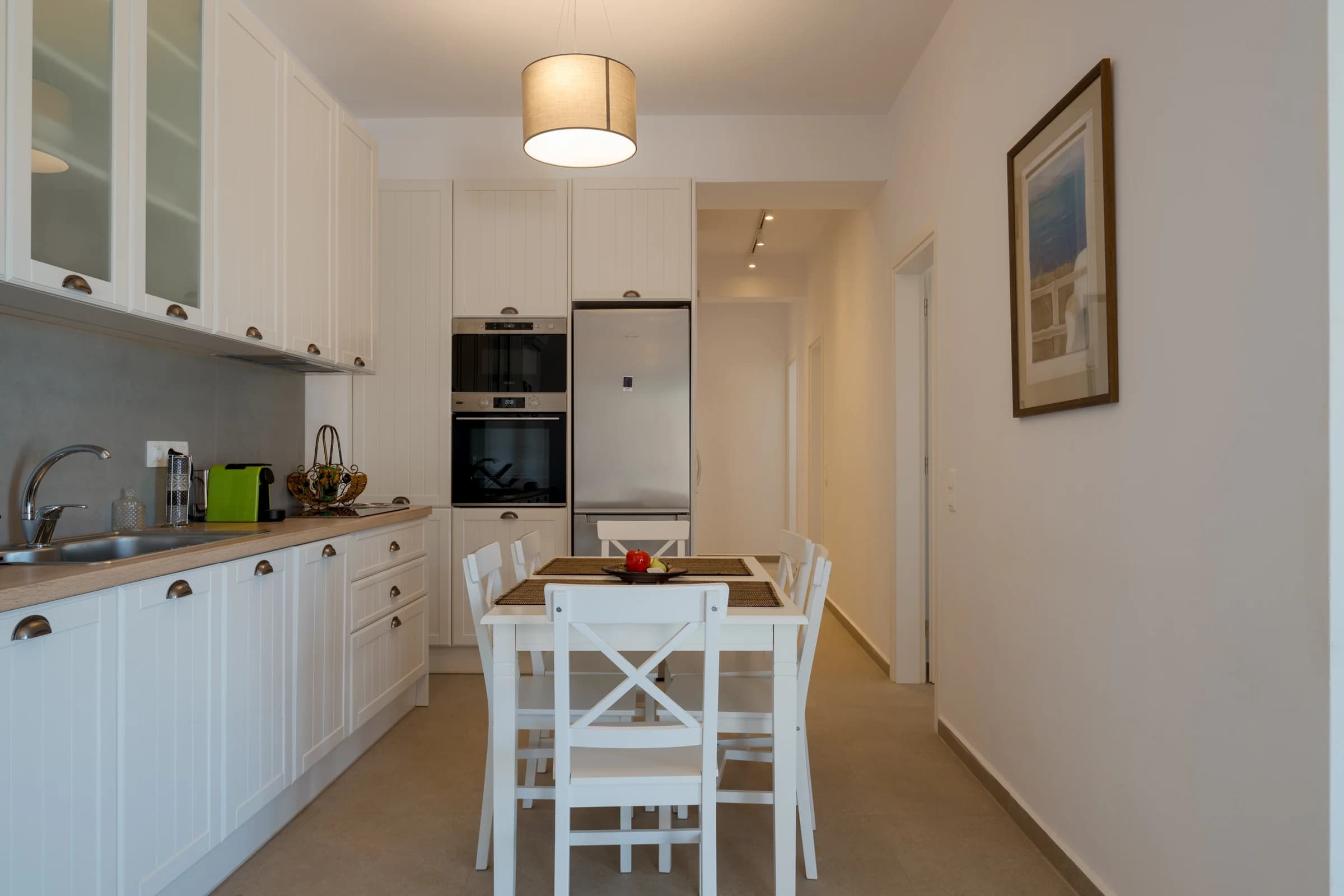 Villa Theasis I — living, kitchen and dining space