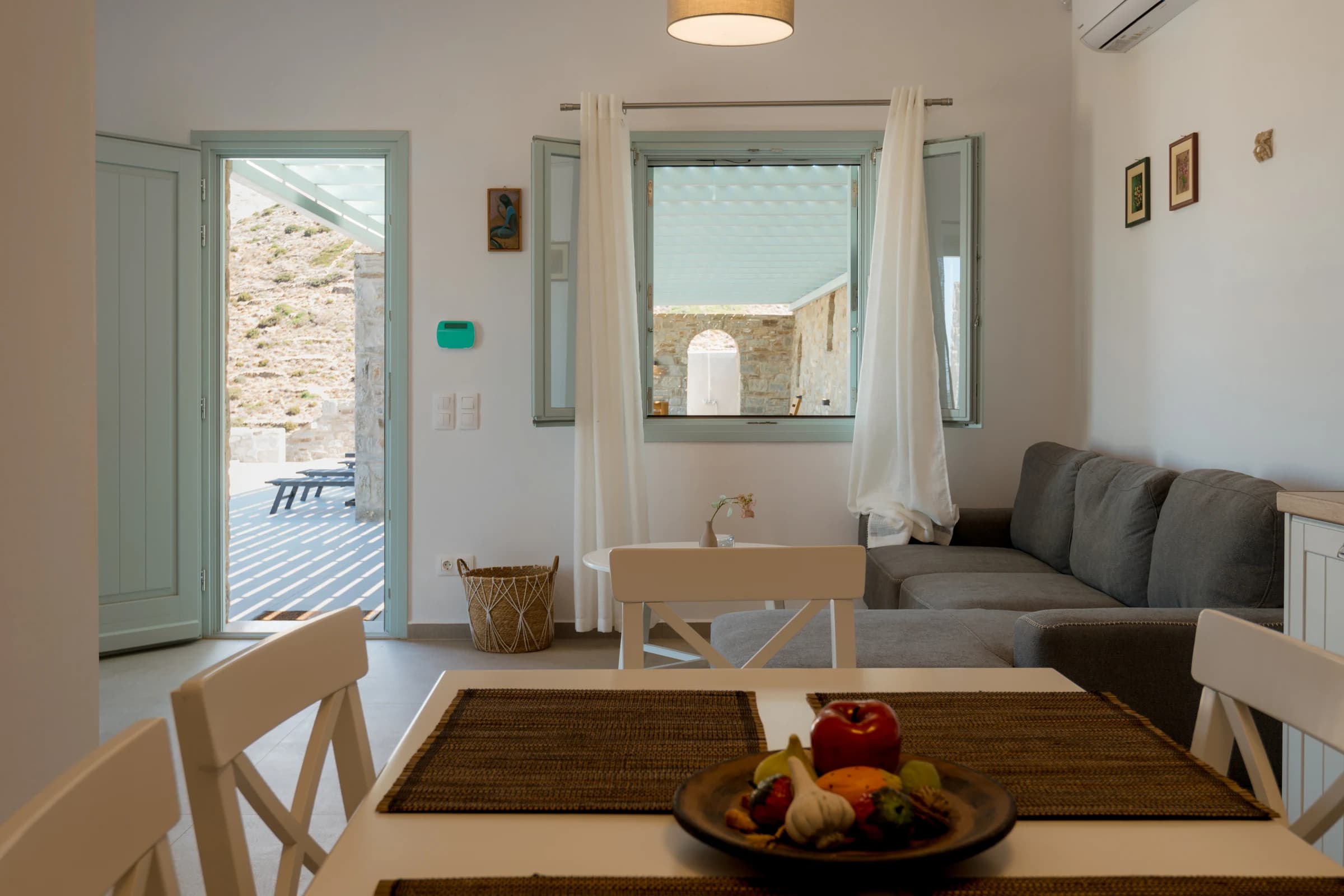 Both Theasis Estates — living, kitchen and dining space