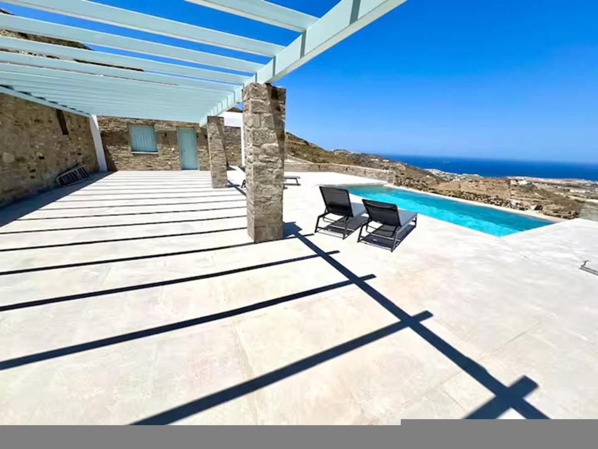 Villa Theasis pool and terrace view