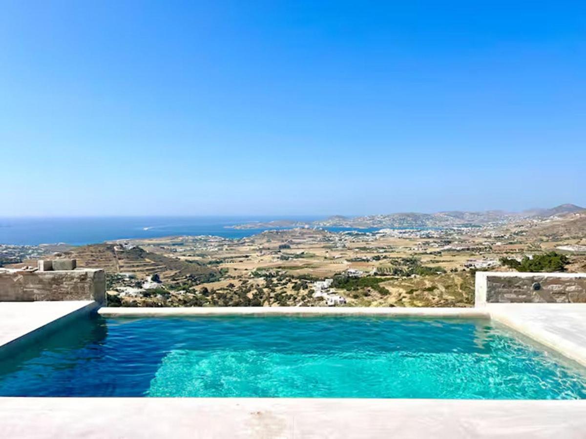 Villa Theasis pool and terrace view